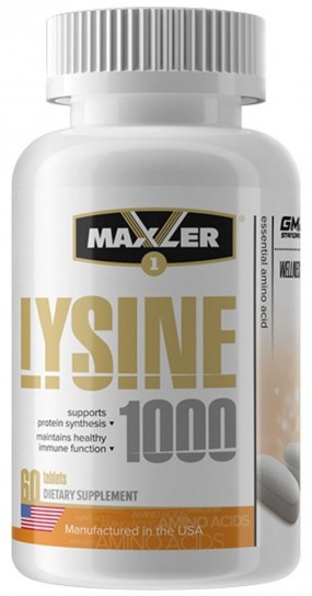 Lysine 1000 mg Другие аминокислоты, Lysine 1000 mg - Lysine 1000 mg Другие аминокислоты